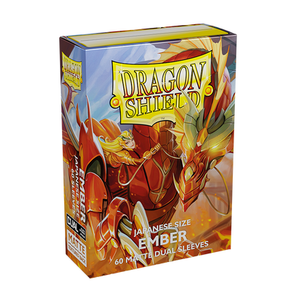 DS - Japanese Dual Sleeves: Ember [Matte] (60 Sleeves)