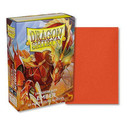 DS - Japanese Dual Sleeves: Ember [Matte] (60 Sleeves)