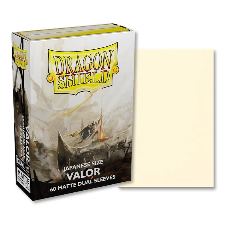 DS - Japanese Dual Sleeves: Valor [Matte] (60 Sleeves)