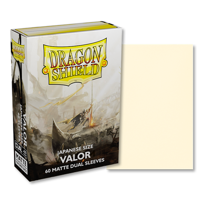 DS - Japanese Dual Sleeves: Valor [Matte] (60 Sleeves)