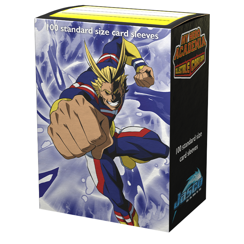 DS - Standard Licensed Art Sleeves: My Hero Aacademia All Might Punch [Matte] (100 Sleeves)