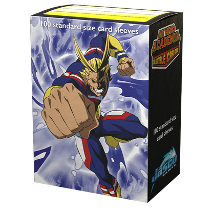 DS - Standard Licensed Art Sleeves: My Hero Aacademia All Might Punch [Matte] (100 Sleeves)