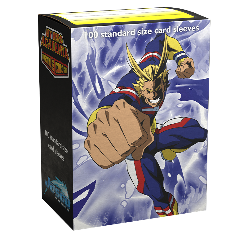 DS - Standard Licensed Art Sleeves: My Hero Aacademia All Might Punch [Matte] (100 Sleeves)