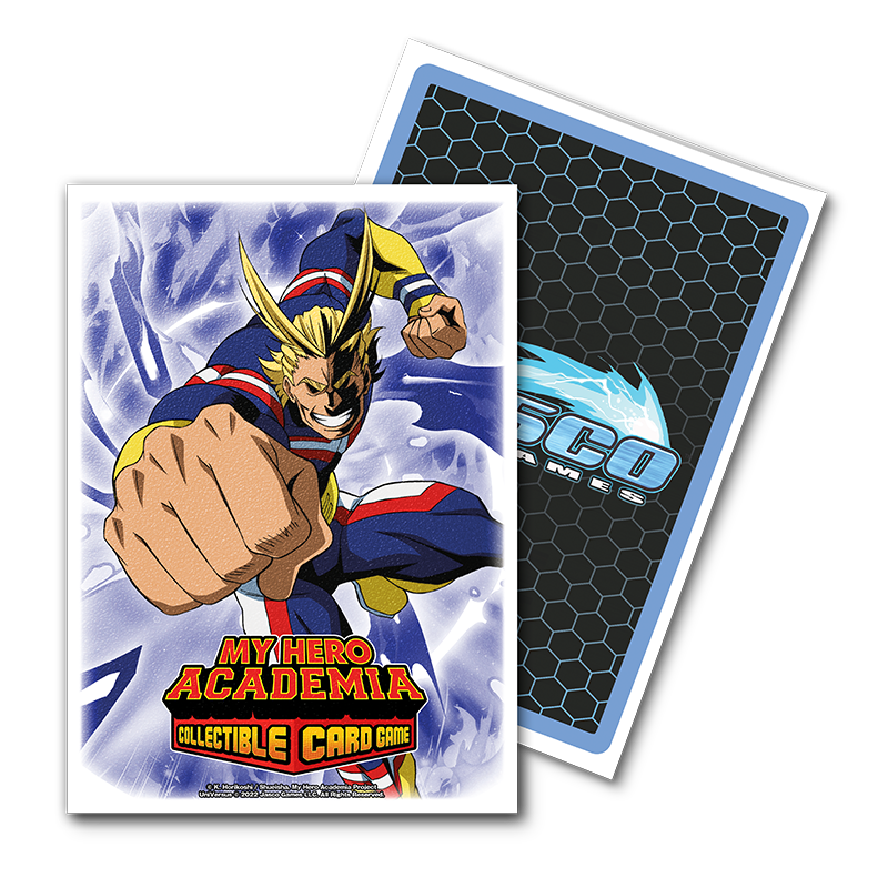 DS - Standard Licensed Art Sleeves: My Hero Aacademia All Might Punch [Matte] (100 Sleeves)