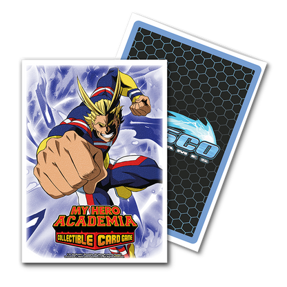 DS - Standard Licensed Art Sleeves: My Hero Aacademia All Might Punch [Matte] (100 Sleeves)