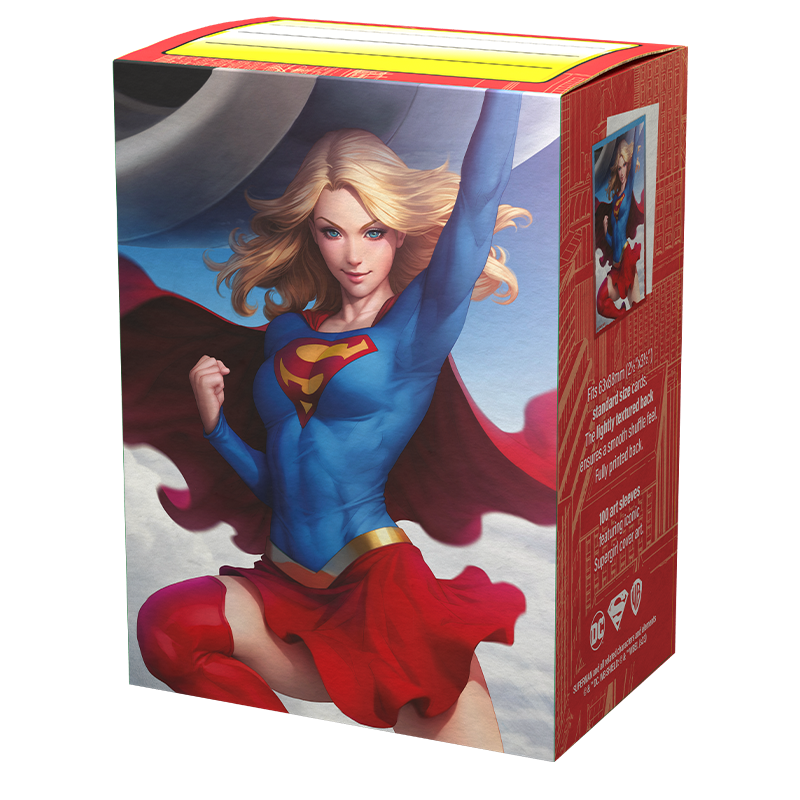 DS - Standard Licensed Art Sleeves: Superman Series Supergirl [Matte] (100 Sleeves)