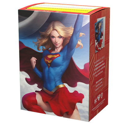 DS - Standard Licensed Art Sleeves: Superman Series Supergirl [Matte] (100 Sleeves)