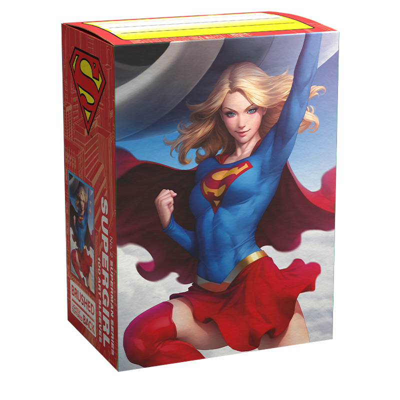DS - Standard Licensed Art Sleeves: Superman Series Supergirl [Matte] (100 Sleeves)