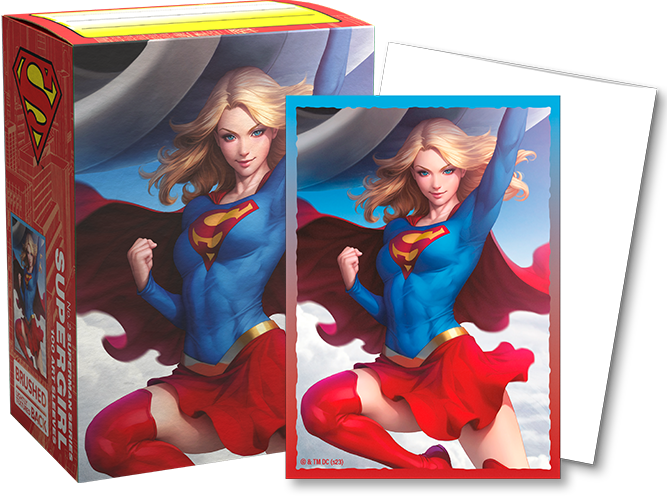 DS - Standard Licensed Art Sleeves: Superman Series Supergirl [Matte] (100 Sleeves)