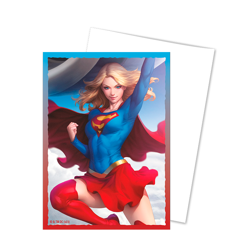 DS - Standard Licensed Art Sleeves: Superman Series Supergirl [Matte] (100 Sleeves)