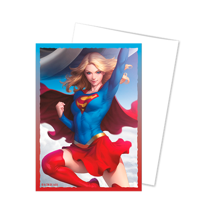 DS - Standard Licensed Art Sleeves: Superman Series Supergirl [Matte] (100 Sleeves)