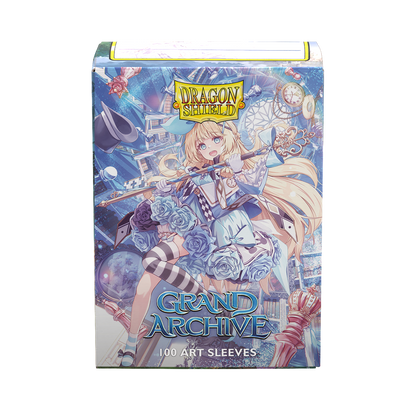 DS - Standard Licensed Dual Art Sleeves: Grand Archive: Alice, Golden Queen [Matte] (100 Sleeves)