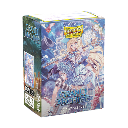 DS - Standard Licensed Dual Art Sleeves: Grand Archive: Alice, Golden Queen [Matte] (100 Sleeves)