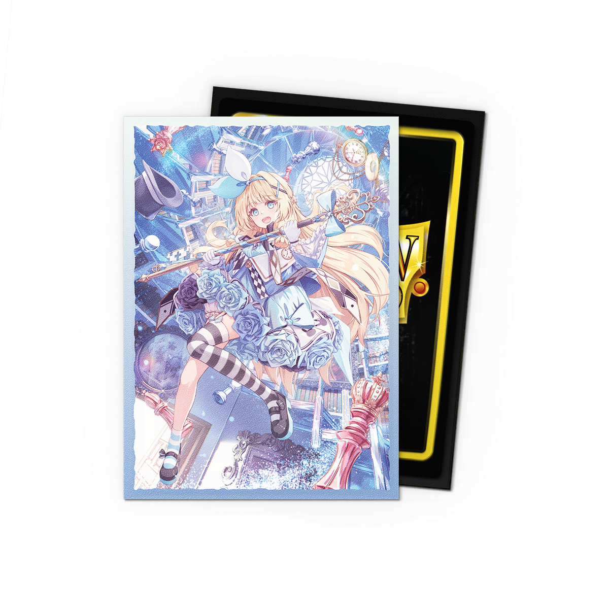 DS - Standard Licensed Dual Art Sleeves: Grand Archive: Alice, Golden Queen [Matte] (100 Sleeves)