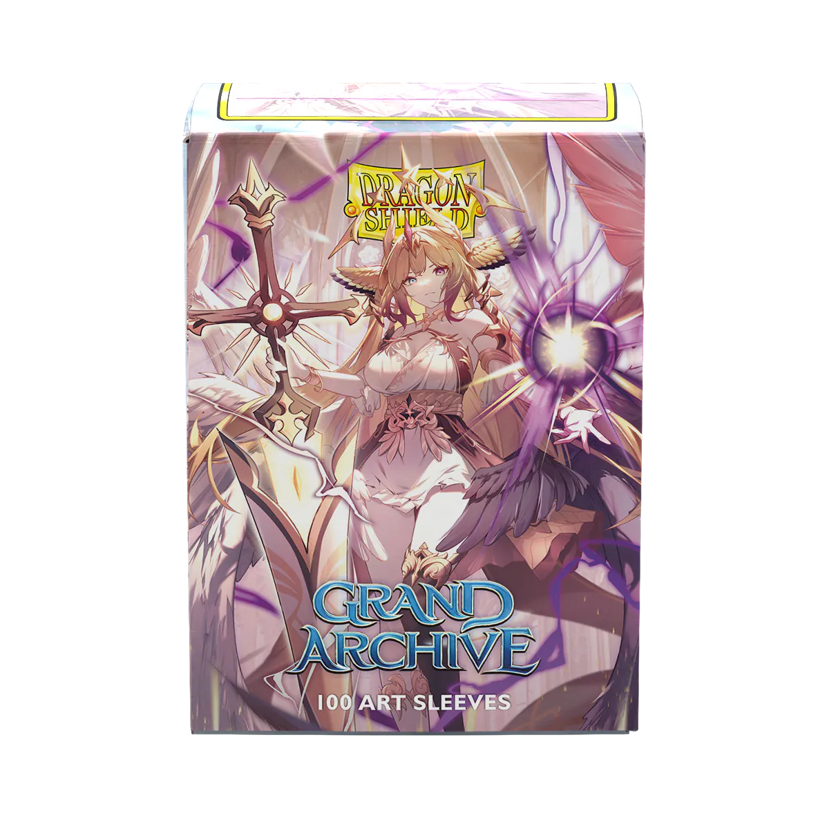 DS - Standard Licensed Dual Art Sleeves: Grand Archive: Haniel, Archangel of Spectra [Matte] (100 Sleeves)