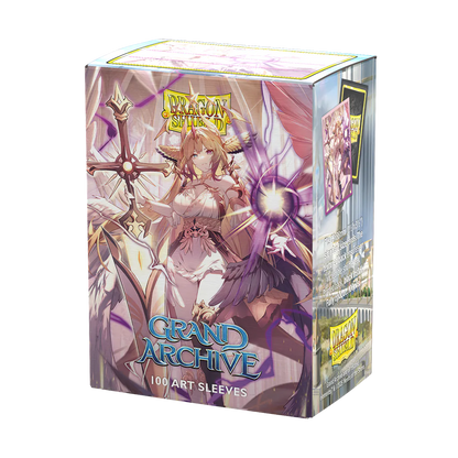 DS - Standard Licensed Dual Art Sleeves: Grand Archive: Haniel, Archangel of Spectra [Matte] (100 Sleeves)