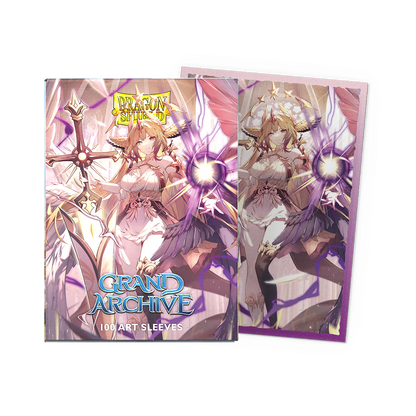 DS - Standard Licensed Dual Art Sleeves: Grand Archive: Haniel, Archangel of Spectra [Matte] (100 Sleeves)