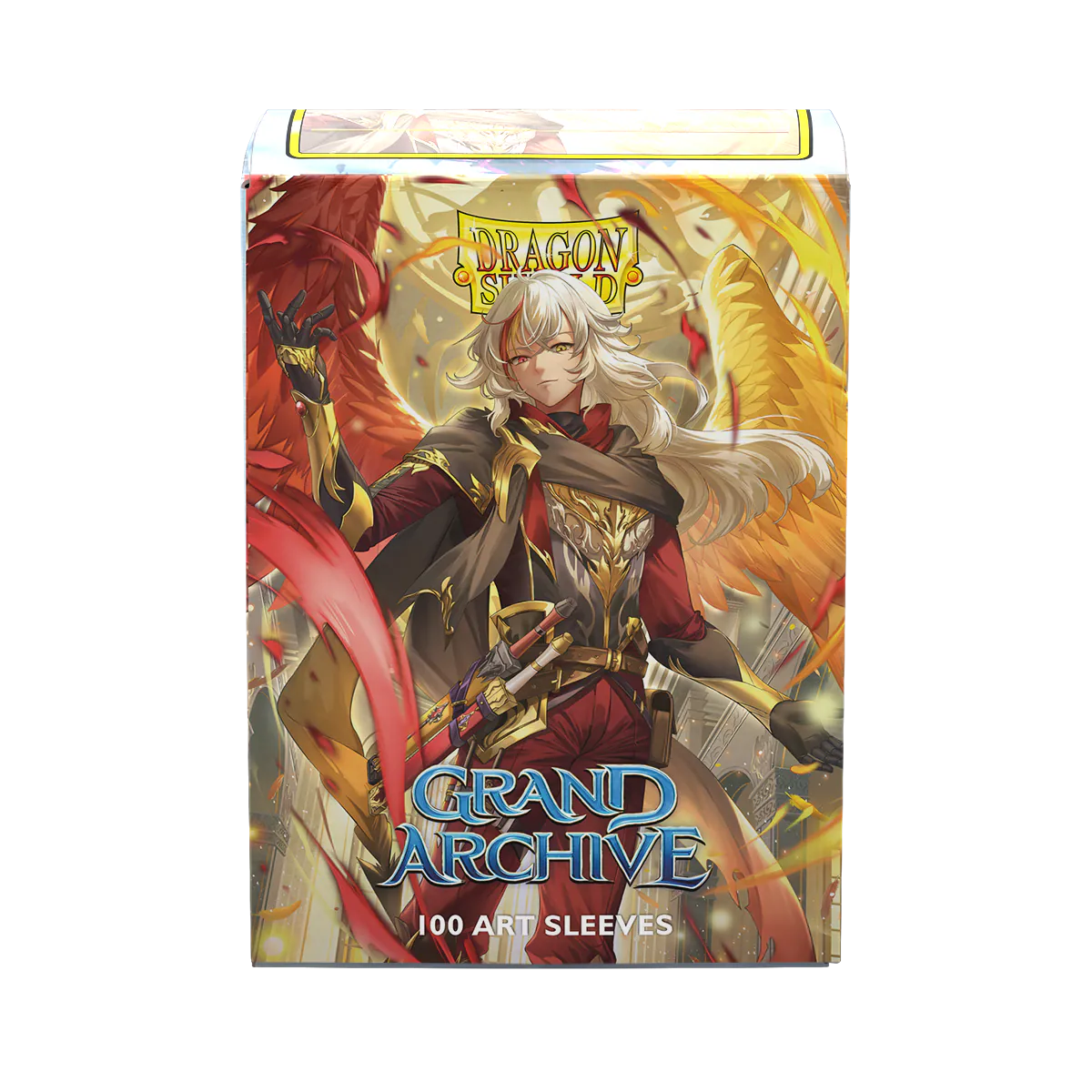 DS - Standard Licensed Dual Art Sleeves: Grand Archive: Azrael, Archangel of Materia [Matte] (100 Sleeves)