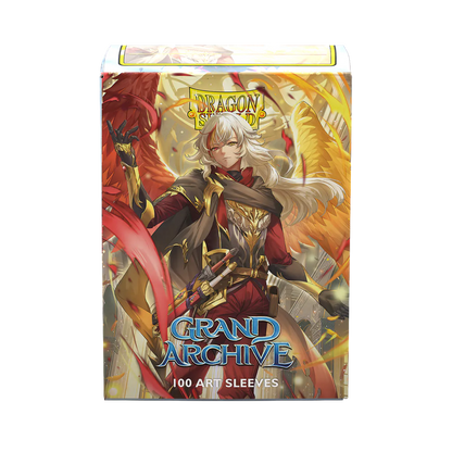 DS - Standard Licensed Dual Art Sleeves: Grand Archive: Azrael, Archangel of Materia [Matte] (100 Sleeves)