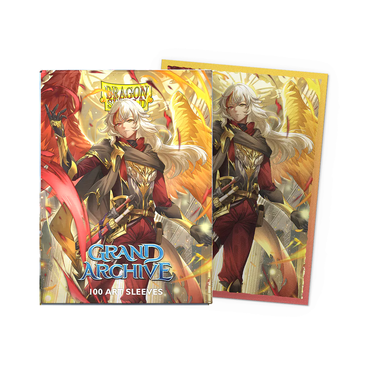 DS - Standard Licensed Dual Art Sleeves: Grand Archive: Azrael, Archangel of Materia [Matte] (100 Sleeves)