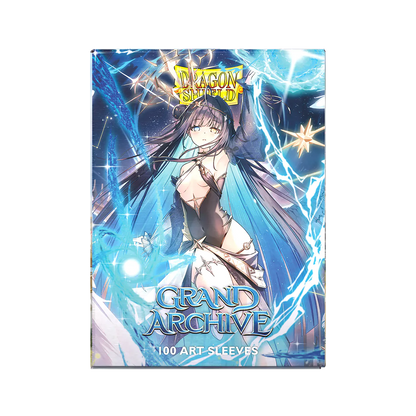 DS - Standard Licensed Dual Art Sleeves: Grand Archive: Raziel, Archangel of Libra [Matte] (100 Sleeves)