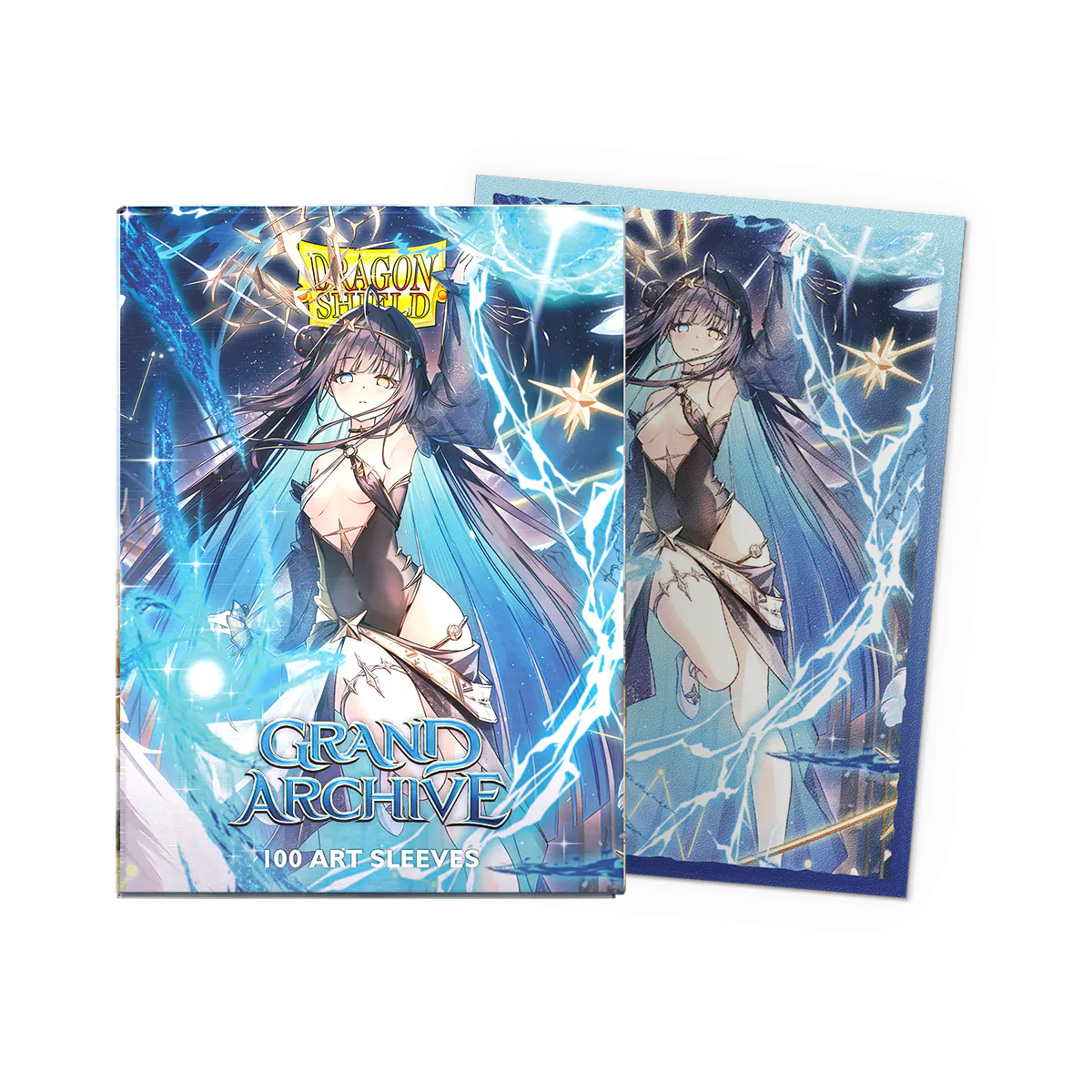 DS - Standard Licensed Dual Art Sleeves: Grand Archive: Raziel, Archangel of Libra [Matte] (100 Sleeves)