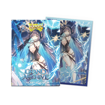 DS - Standard Licensed Dual Art Sleeves: Grand Archive: Raziel, Archangel of Libra [Matte] (100 Sleeves)