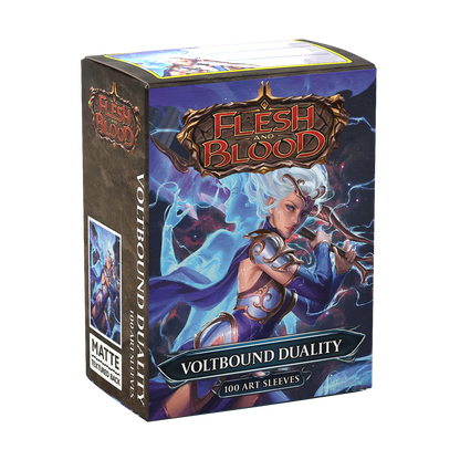 DS - Standard Licensed Art Sleeves: Flesh and Blood: Voltbound Duality [Matte] (100 Sleeves)