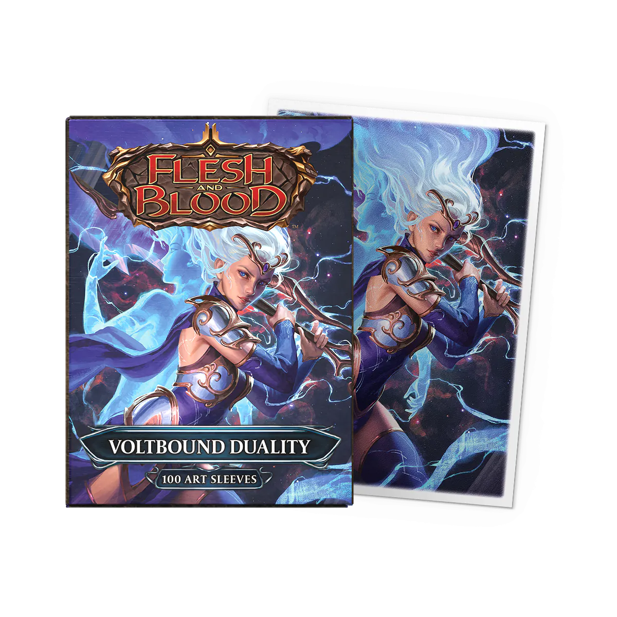 DS - Standard Licensed Art Sleeves: Flesh and Blood: Voltbound Duality [Matte] (100 Sleeves)