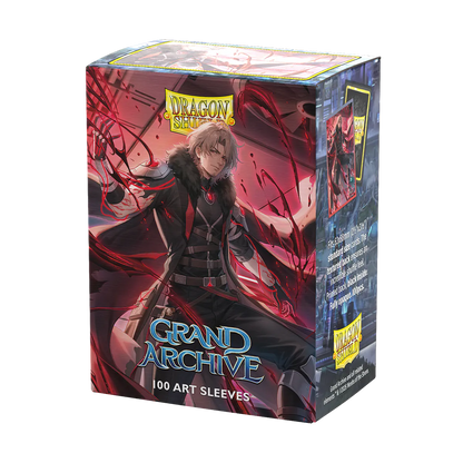 DS - Standard Licensed Dual Art Sleeves: Grand Archive: Dante, Hemomancer [Matte] (100 Sleeves)