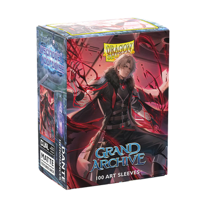 DS - Standard Licensed Dual Art Sleeves: Grand Archive: Dante, Hemomancer [Matte] (100 Sleeves)