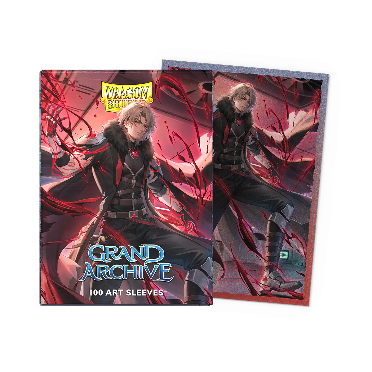 DS - Standard Licensed Dual Art Sleeves: Grand Archive: Dante, Hemomancer [Matte] (100 Sleeves)