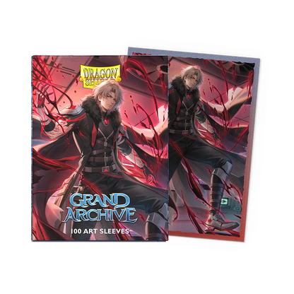 DS - Standard Licensed Dual Art Sleeves: Grand Archive: Dante, Hemomancer [Matte] (100 Sleeves)