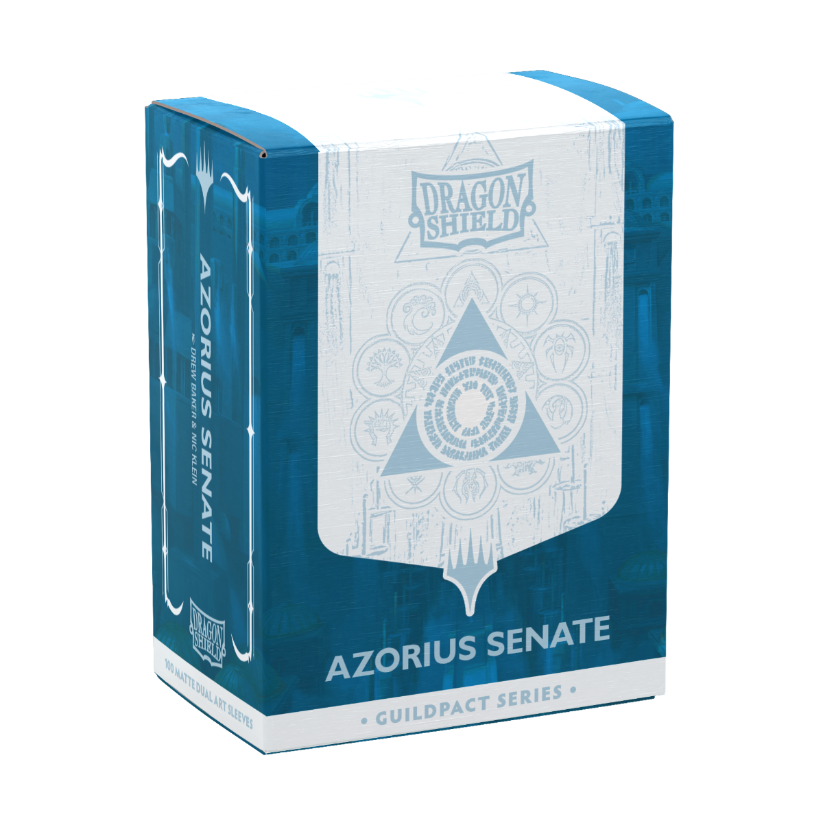 DS - Standard Licensed Dual Art Sleeves: MtG: The Guildpact series - Azorius Senate [Matte] (100 Sleeves)
