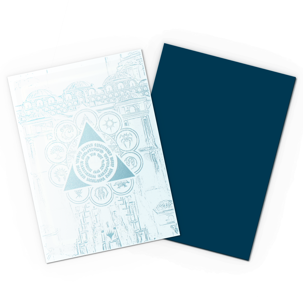 DS - Standard Licensed Dual Art Sleeves: MtG: The Guildpact series - Azorius Senate [Matte] (100 Sleeves)