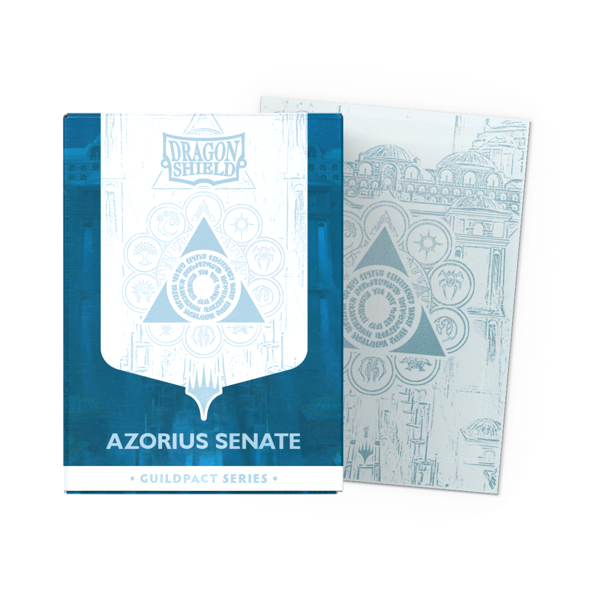 DS - Standard Licensed Dual Art Sleeves: MtG: The Guildpact series - Azorius Senate [Matte] (100 Sleeves)