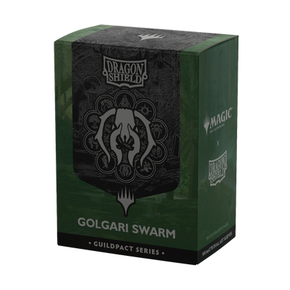 DS - Standard Licensed Dual Art Sleeves: MtG: The Guildpact series - Golgari Swarm [Matte] (100 Sleeves)