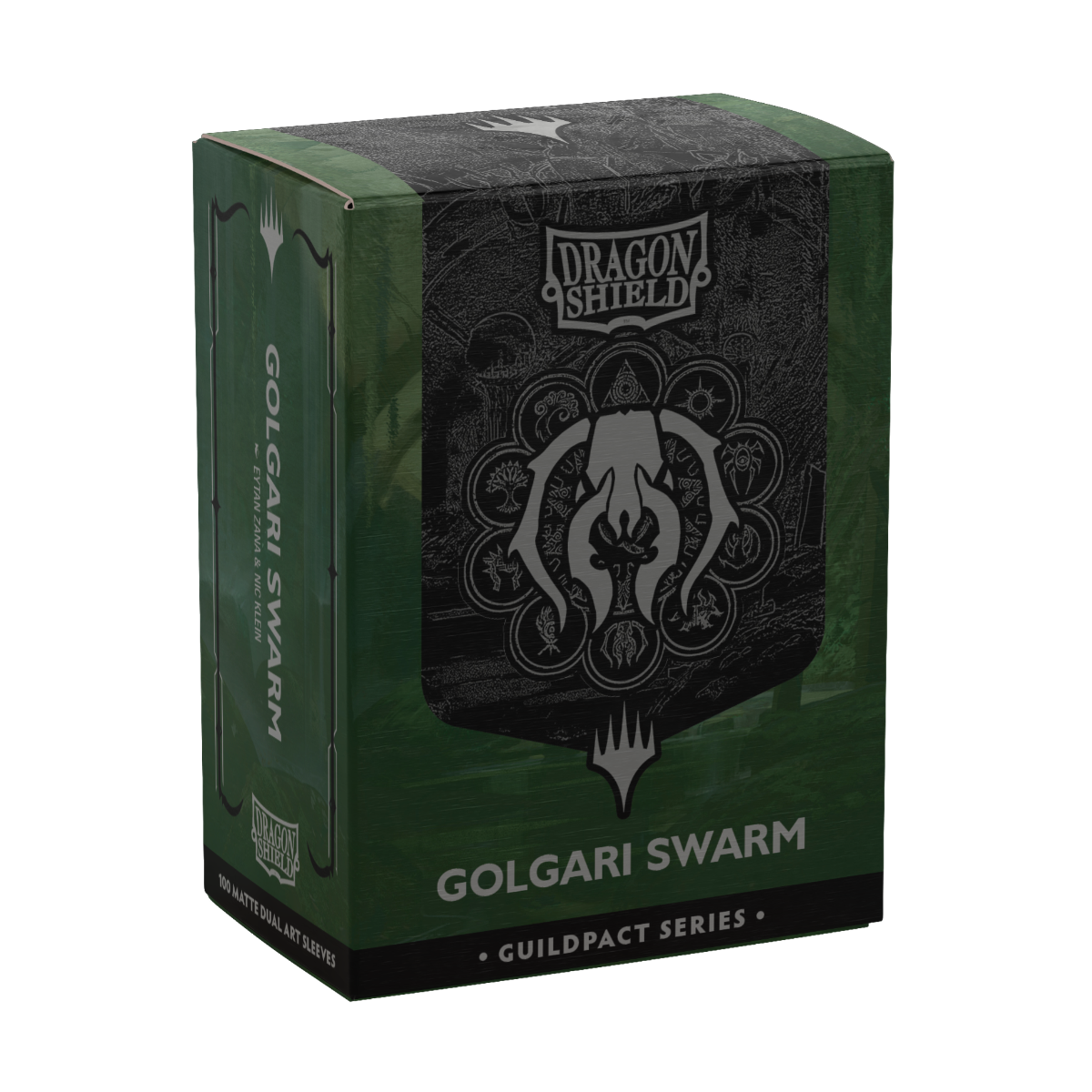 DS - Standard Licensed Dual Art Sleeves: MtG: The Guildpact series - Golgari Swarm [Matte] (100 Sleeves)