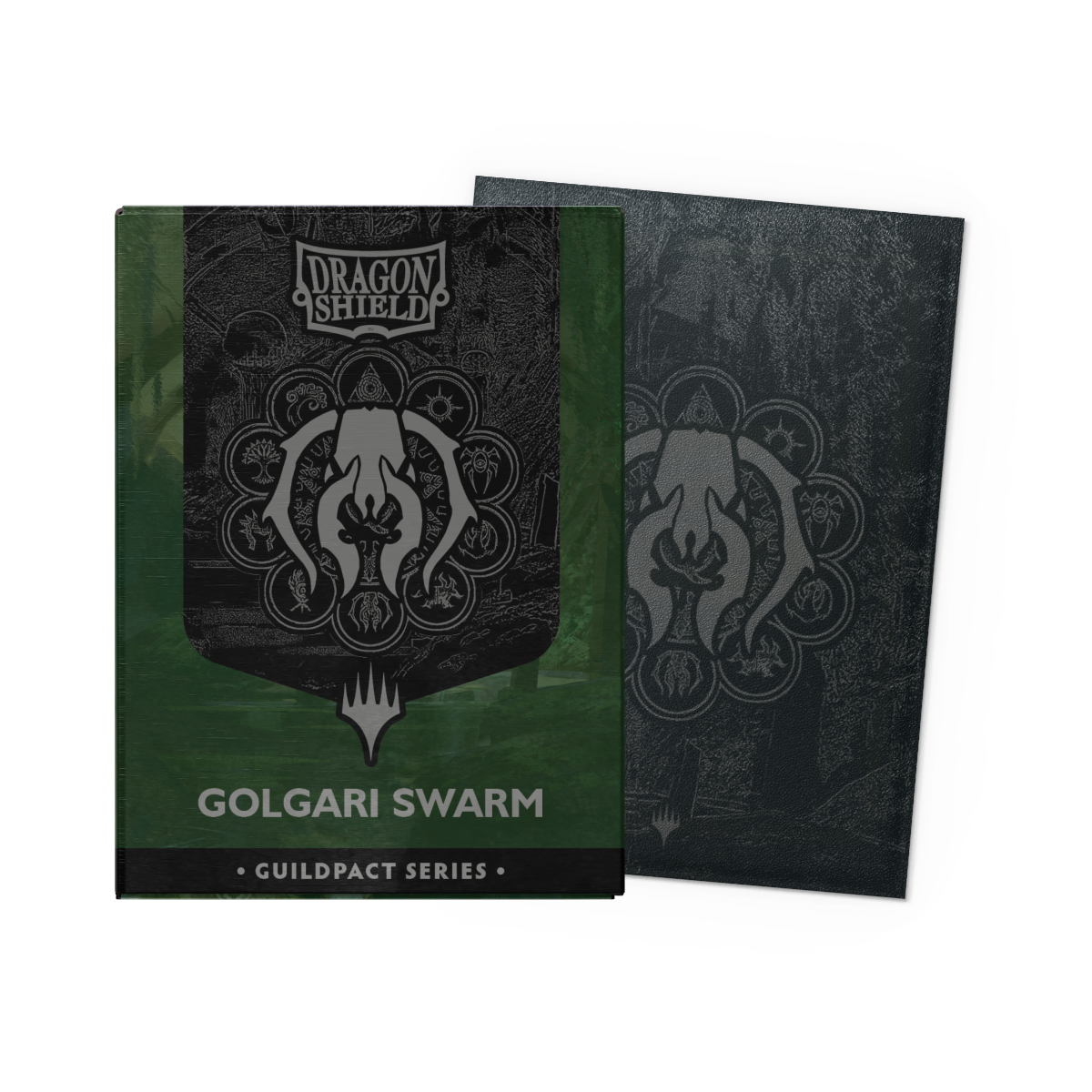 DS - Standard Licensed Dual Art Sleeves: MtG: The Guildpact series - Golgari Swarm [Matte] (100 Sleeves)