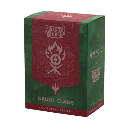 DS - Standard Licensed Dual Art Sleeves: MtG: The Guildpact series - Gruul Clans [Matte] (100 Sleeves)