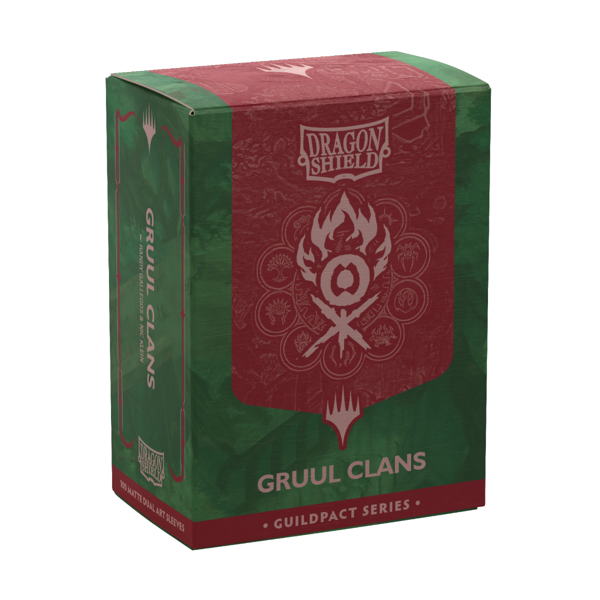 DS - Standard Licensed Dual Art Sleeves: MtG: The Guildpact series - Gruul Clans [Matte] (100 Sleeves)