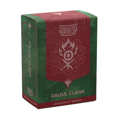 DS - Standard Licensed Dual Art Sleeves: MtG: The Guildpact series - Gruul Clans [Matte] (100 Sleeves)