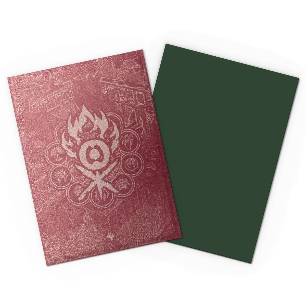 DS - Standard Licensed Dual Art Sleeves: MtG: The Guildpact series - Gruul Clans [Matte] (100 Sleeves)