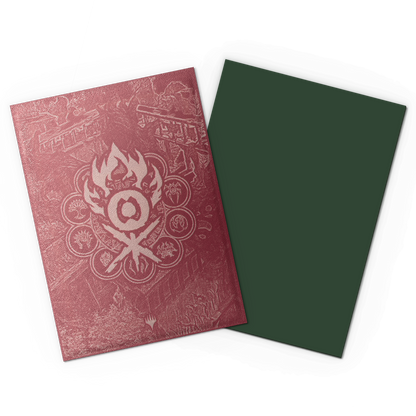 DS - Standard Licensed Dual Art Sleeves: MtG: The Guildpact series - Gruul Clans [Matte] (100 Sleeves)
