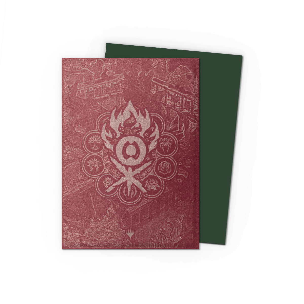 DS - Standard Licensed Dual Art Sleeves: MtG: The Guildpact series - Gruul Clans [Matte] (100 Sleeves)
