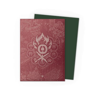 DS - Standard Licensed Dual Art Sleeves: MtG: The Guildpact series - Gruul Clans [Matte] (100 Sleeves)