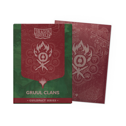 DS - Standard Licensed Dual Art Sleeves: MtG: The Guildpact series - Gruul Clans [Matte] (100 Sleeves)