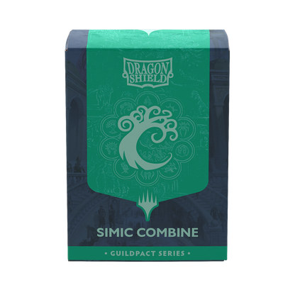 DS - Standard Licensed Dual Art Sleeves: MtG: The Guildpact series - Simic Combine [Matte] (100 Sleeves)