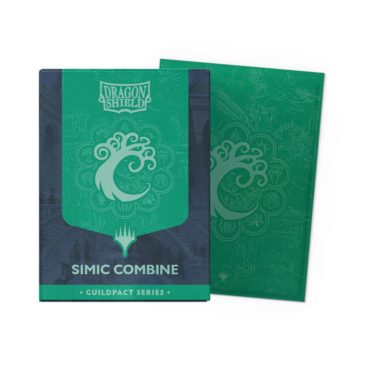 DS - Standard Licensed Dual Art Sleeves: MtG: The Guildpact series - Simic Combine [Matte] (100 Sleeves)