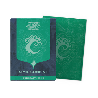 DS - Standard Licensed Dual Art Sleeves: MtG: The Guildpact series - Simic Combine [Matte] (100 Sleeves)